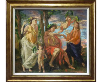 Artist-Mike-Knowles Study After Poussin The Inspiration of the Poet