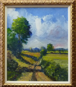 Lane near Dedham in Constable country Artist-Richard-Clare