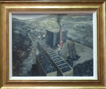 Ludworth Moor Colliery, the Mine and the Men Artist-Roderick-Thackray
